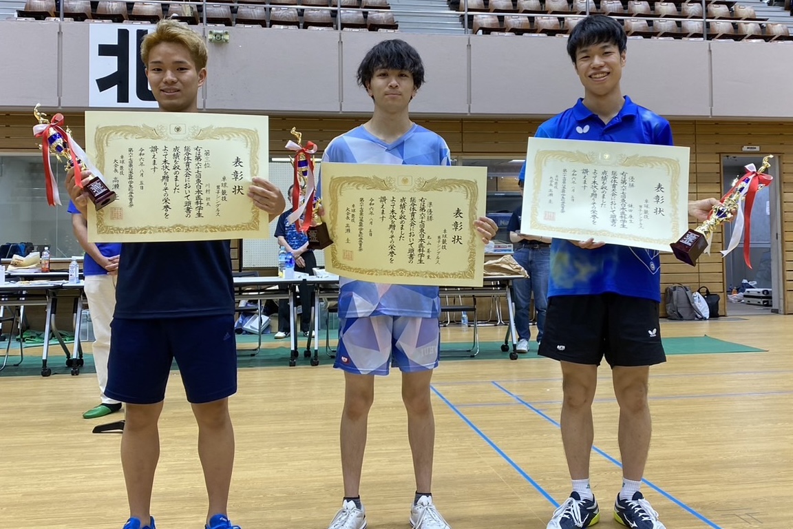 写真：（右から）鎌田康生（東京大学）、丸山蒼葉（国際医療福祉大学）、川村壮太（東北大学）/撮影：ラリーズ編集部