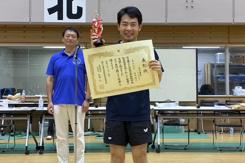 写真：菊地陽太（東北大学）/撮影：ラリーズ編集部