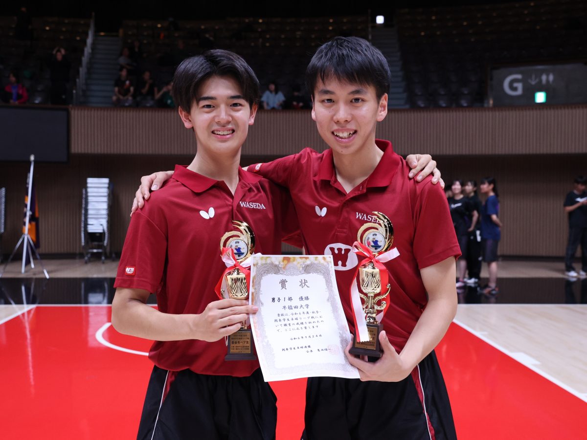 写真：徳田幹太/濵田一輝（早稲田大学）/撮影：ラリーズ編集部