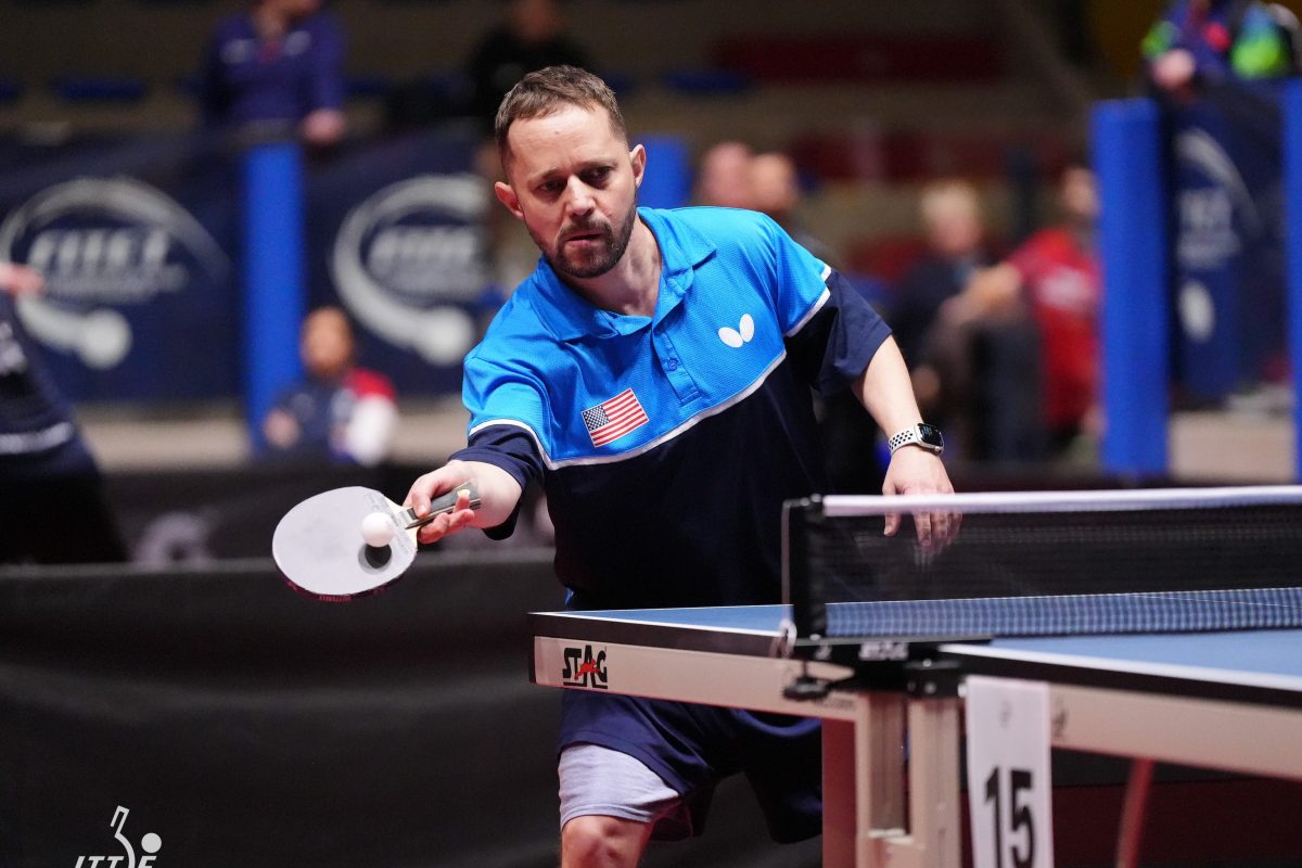 写真：タール・ライボヴィッツ（アメリカ）/提供：ITTFWorld