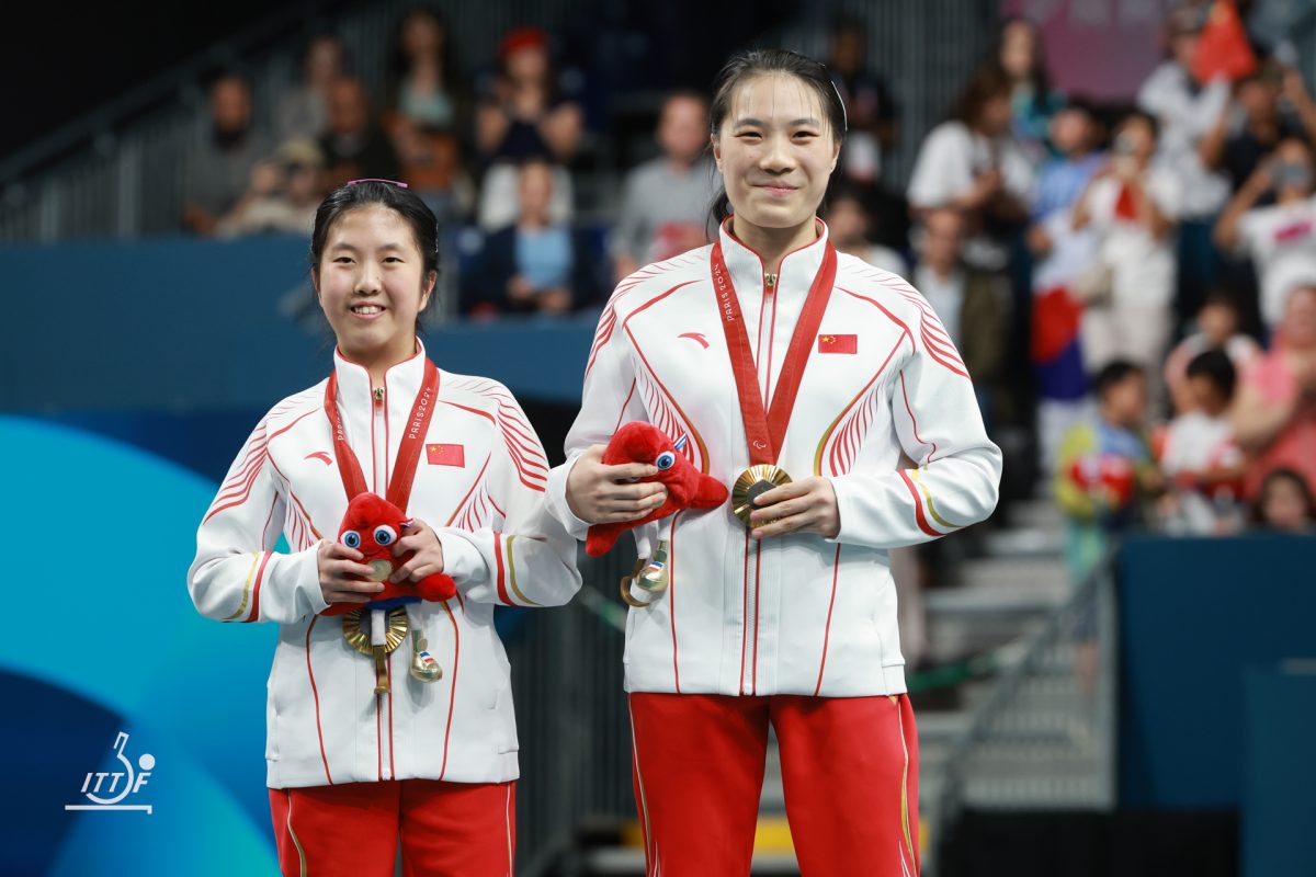 写真：HUANG Wenjuan/JIN Yucheng（中国）/提供：ITTFWorld