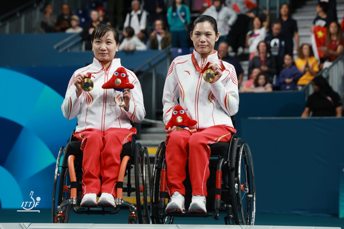 写真：LIU Jing/XUE Juan（中国）/提供：ITTFWorld