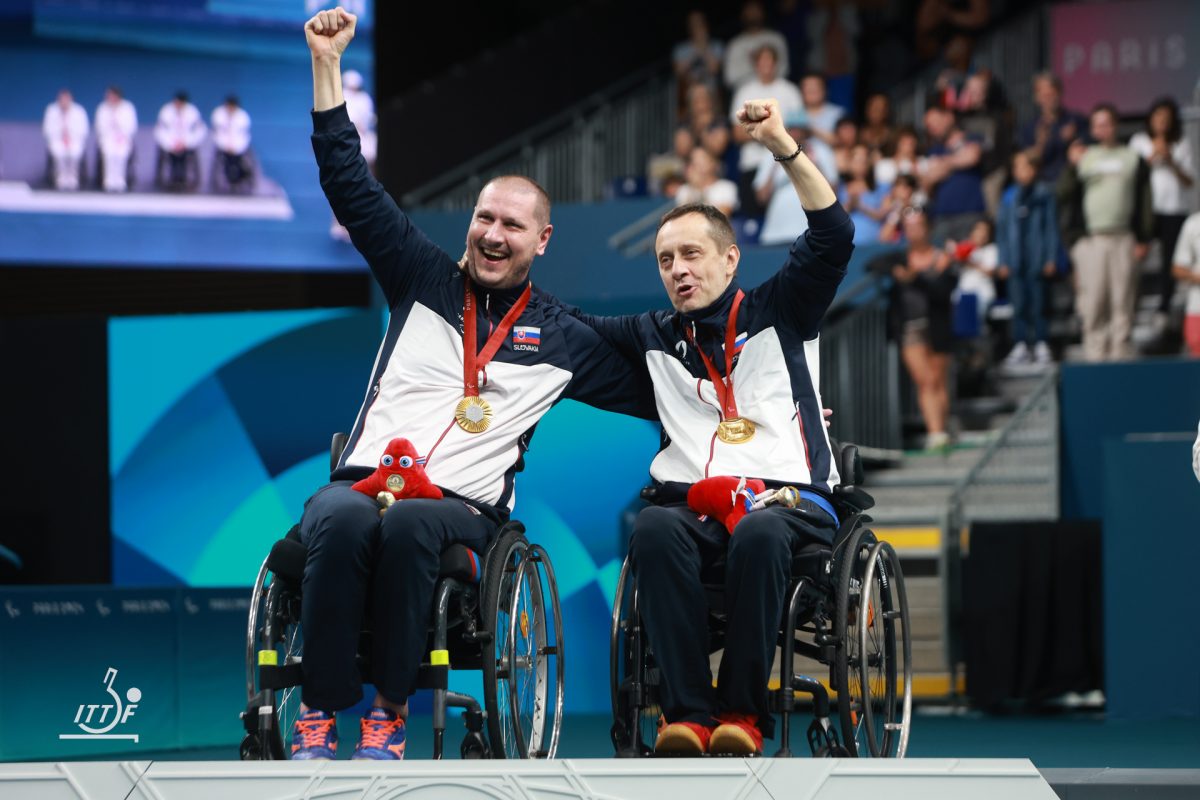 写真：ペテル・ロバス/ヤーン・リアポシュ（スロバキア）/提供：ITTFWorld