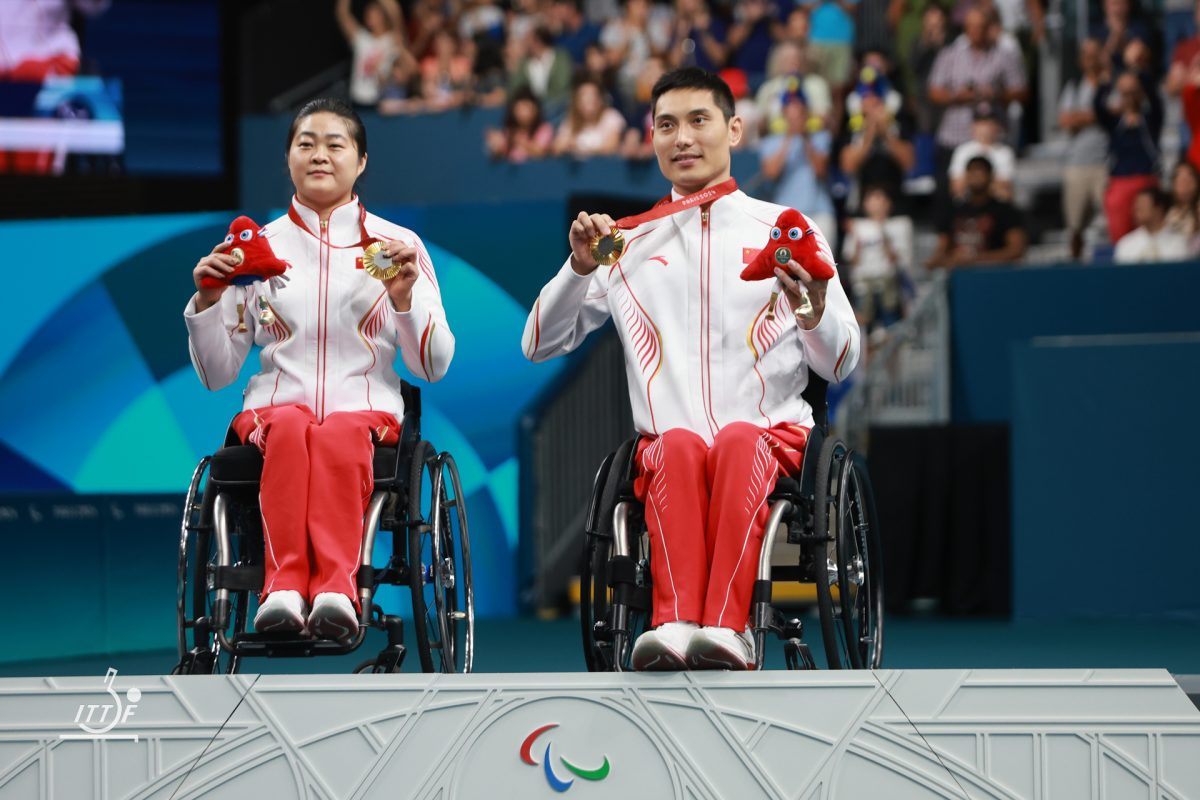 写真：FENG Panfeng/ZHOU Ying（中国）/提供：ITTFWorld