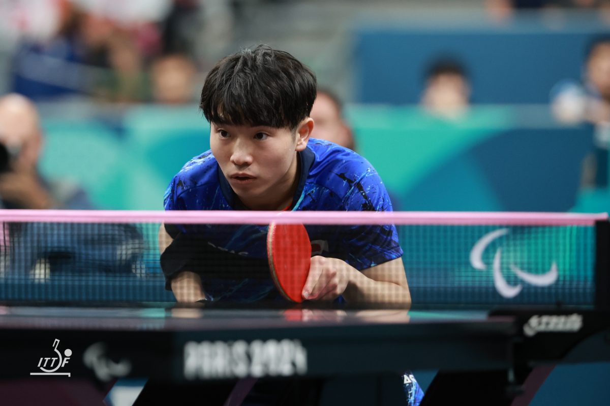 写真：舟山真弘（早稲田大学）/提供：ITTFWorld