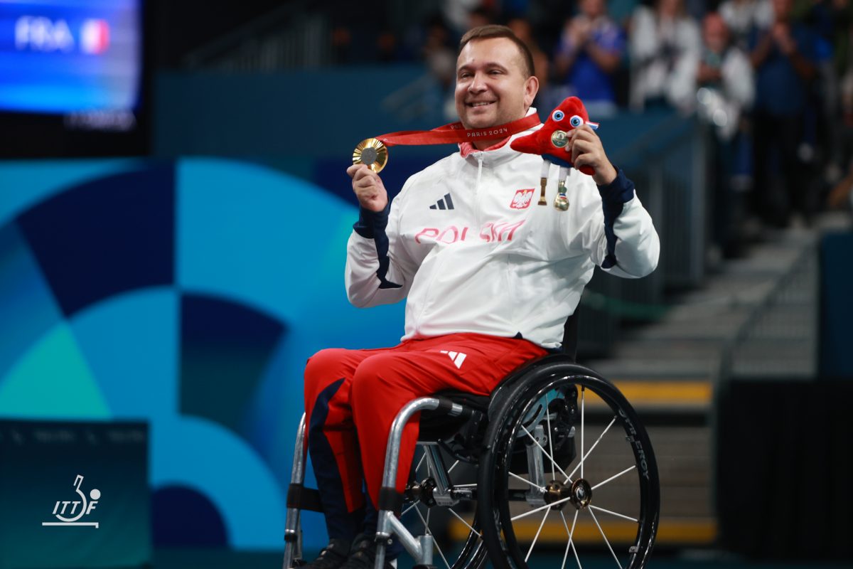 写真：CZUPER Rafal（ポーランド）/提供：ITTFWorld