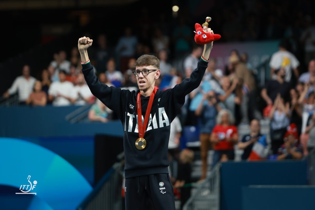 写真：PARENZAN Matteo（イタリア）/提供：ITTFWorld