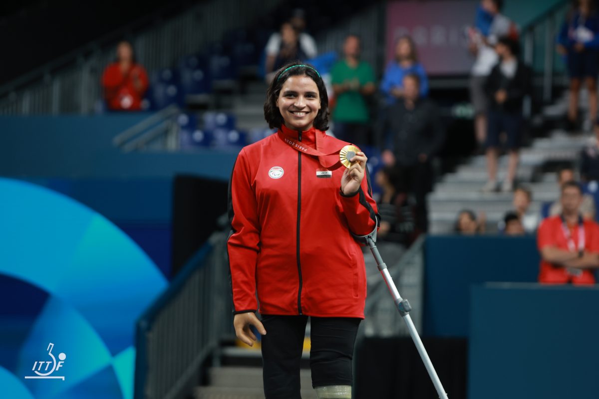 写真：AL-DAYYENI Najlah（イラク）/提供：ITTFWorld