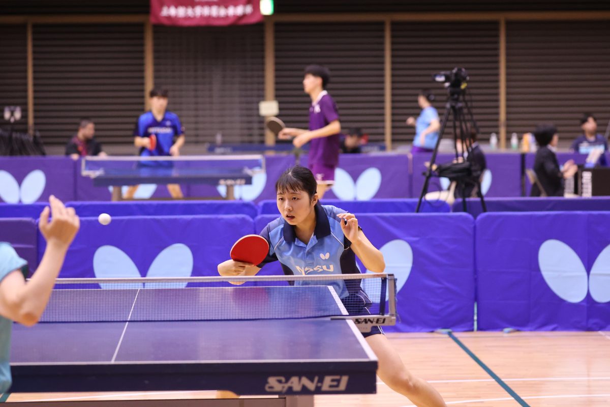 写真：眞木七夕佳（日本体育大学）/撮影：ラリーズ編集部