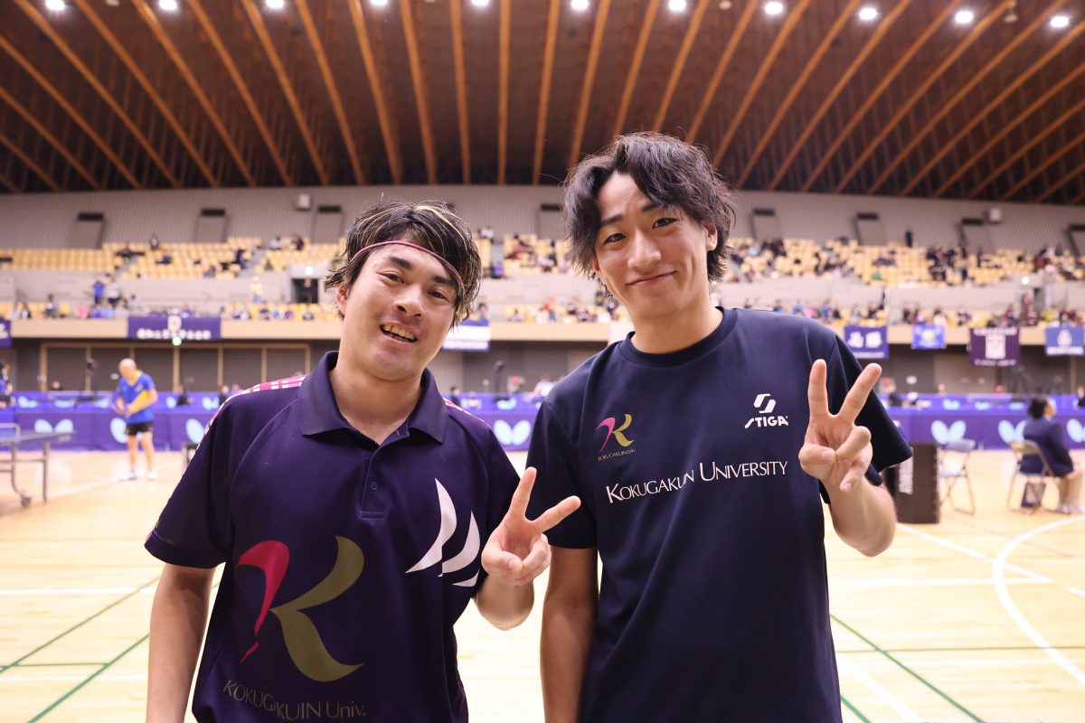 写真：中野剛志（國學院大学）と齋藤幸祐/撮影：ラリーズ編集部