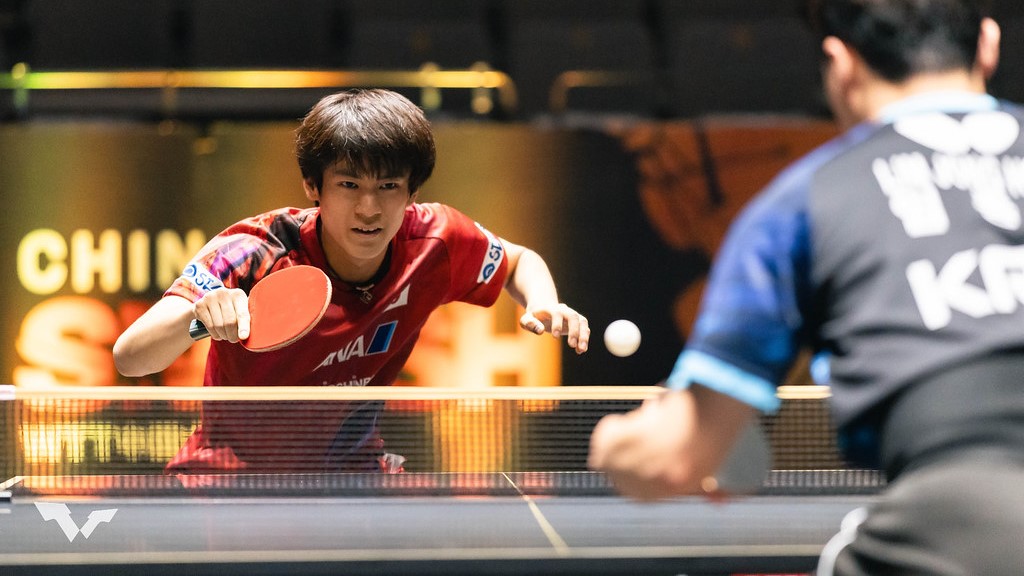 張本智和が9位、戸上隼輔が17位をキープ｜卓球男子世界ランキング（2024年第40週）