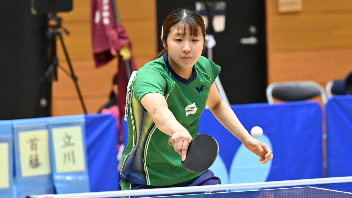 第1シードは専修大・出澤杏佳　女子シングルス各ブロックの注目選手を紹介＜卓球・全日学2024＞