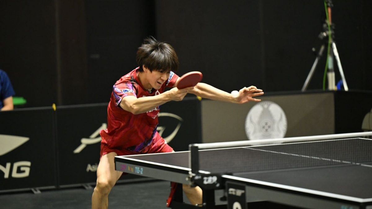 男子日本代表がイラン代表にストレートで勝利　次戦は香港代表と対戦＜ITTFアジア卓球選手権2024＞