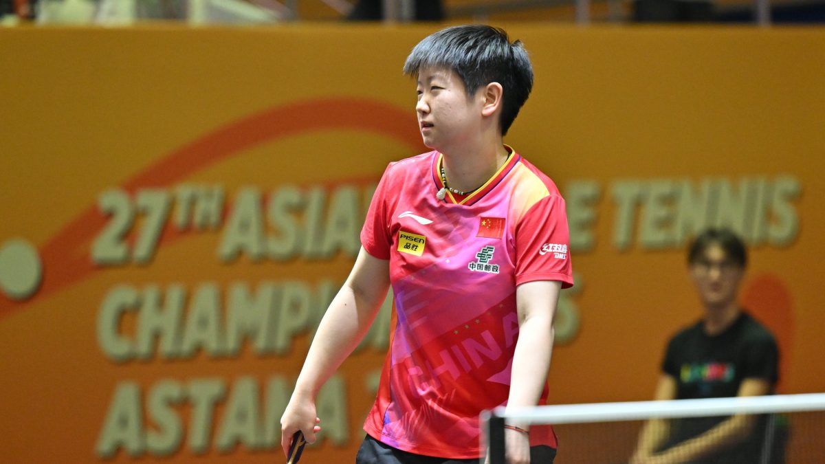 中国代表に激震　世界ランク1位・孫穎莎が全種目棄権で帰国へ＜ITTFアジア卓球選手権2024＞