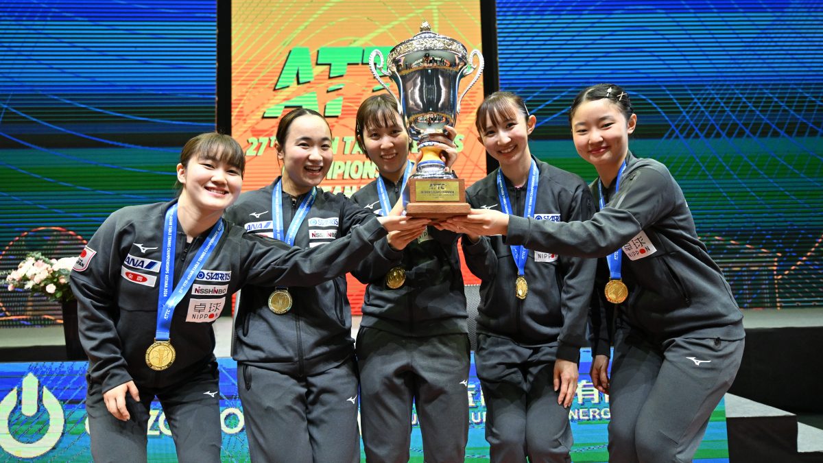 16歳・張本美和が驚異の2勝　女子日本代表が中国撃破で50年ぶりの快挙達成＜ITTFアジア卓球選手権2024＞