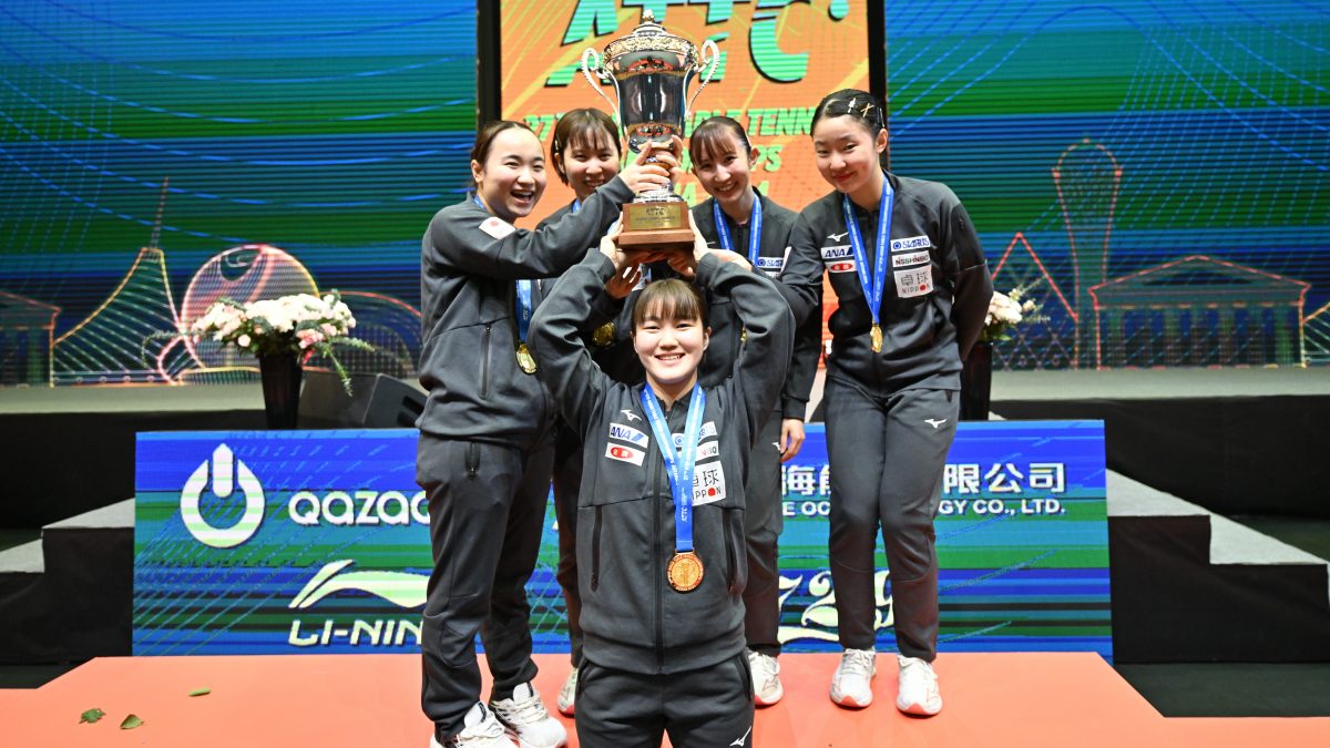 日本代表が3種目で金メダルを獲得　日本選手の多くが表彰台へ＜ITTFアジア卓球選手権2024＞