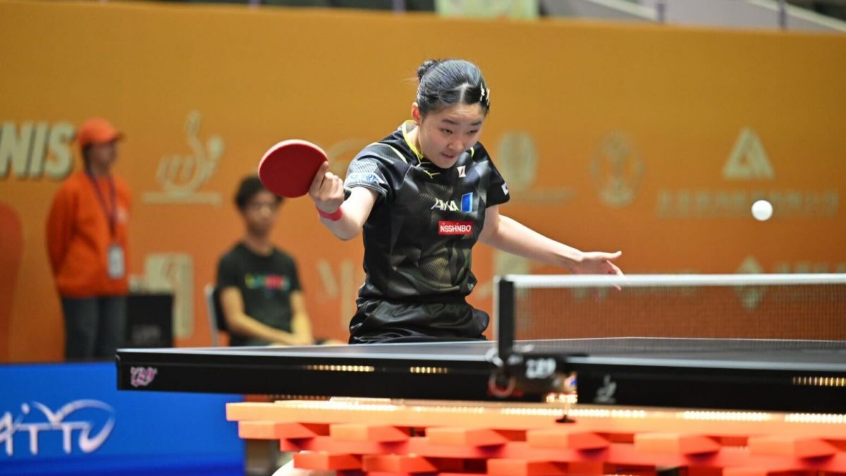 女子日本代表、シンガポール代表にストレート勝利で準決勝進出＜ITTFアジア卓球選手権2024＞