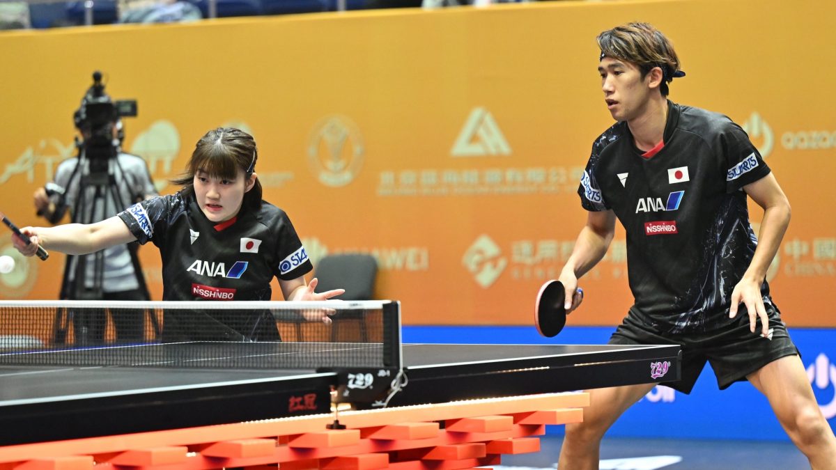 吉村真晴/大藤沙月ペア、パリ五輪銀の北朝鮮ペアに敗れベスト8＜ITTFアジア卓球選手権2024＞