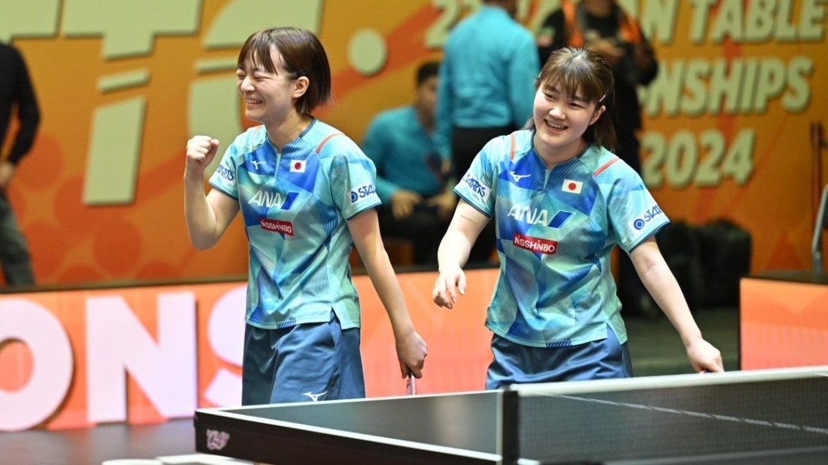 大藤沙月/横井咲桜ペア、張本美和/木原美悠ペア下して金メダル獲得＜ITTFアジア卓球選手権2024＞