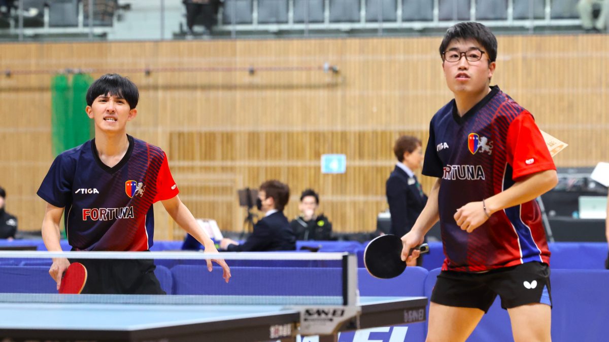 大学は関西3部校出身　社会人で人生初の全日本「このペアでもう1度戻ってきたい」＜全日本卓球2025＞