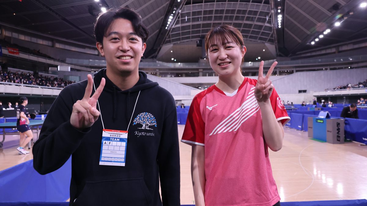 奈良女子大・高木あかね、“兄孝行”の全日本　ベンチの兄・葵さん「本当に感謝しかない」＜全日本卓球2025＞