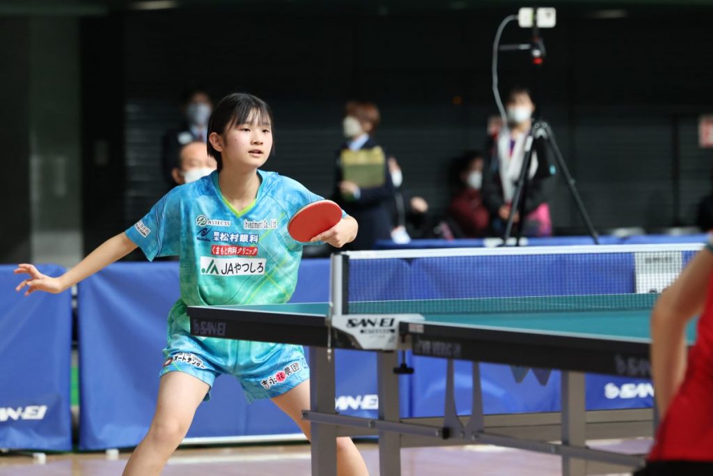 写真：高田真帆（ヒゴ鏡卓球クラブ）/撮影：ラリーズ編集部