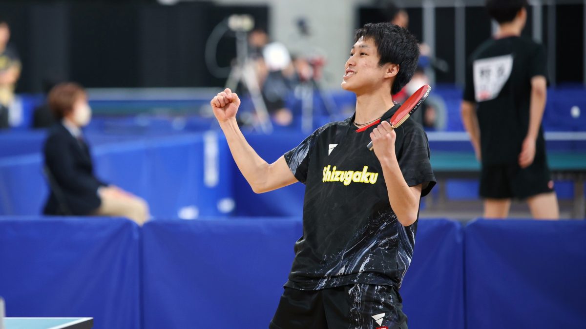 静岡学園高・倉知奏介、大阪桐蔭高・齋藤慎太朗らが初戦突破＜全日本卓球2025・ジュニア男子シングルス1回戦①＞