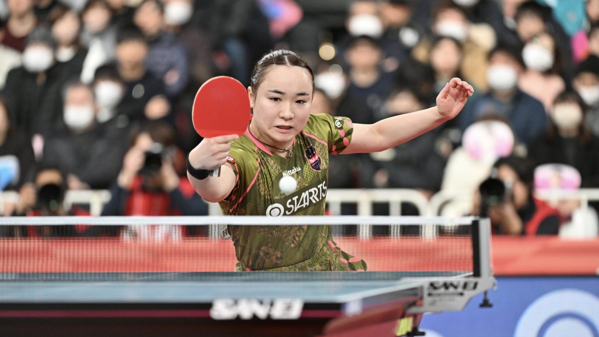 同級生対決は逆転で伊藤美誠に軍配「今はクリアな状態で試合に臨めている」＜全日本卓球2025＞