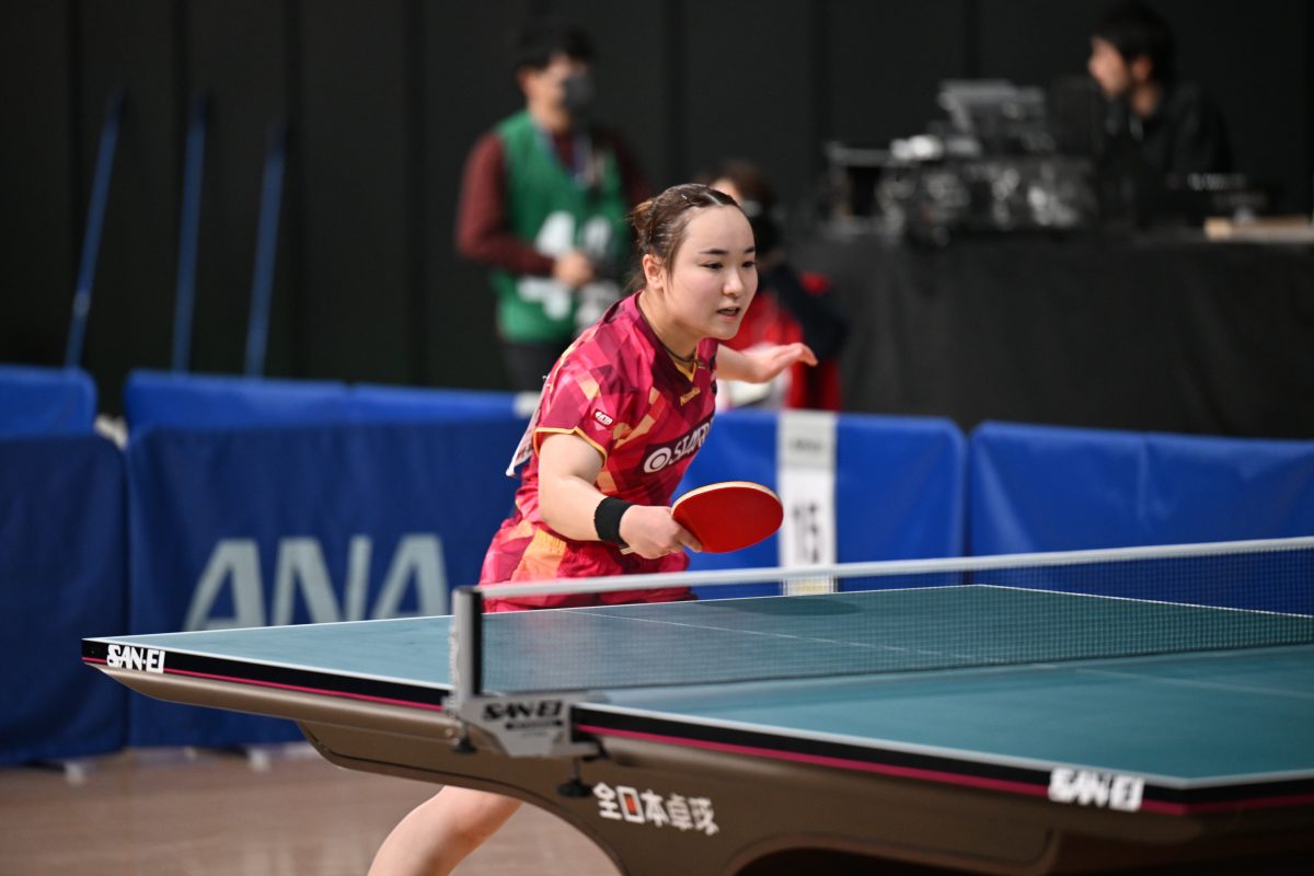 写真：伊藤美誠（スターツ）/撮影：ラリーズ編集部