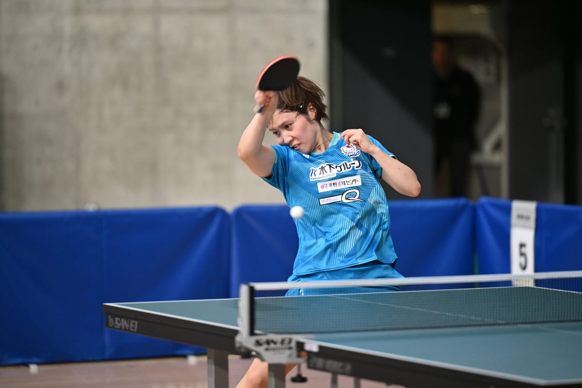 写真：平野美宇（木下グループ）/撮影：ラリーズ編集部