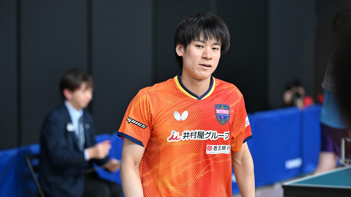 昨年準優勝・戸上隼輔「勝ち続ける難しさを痛感した」無念の5回戦敗退＜全日本卓球2025＞