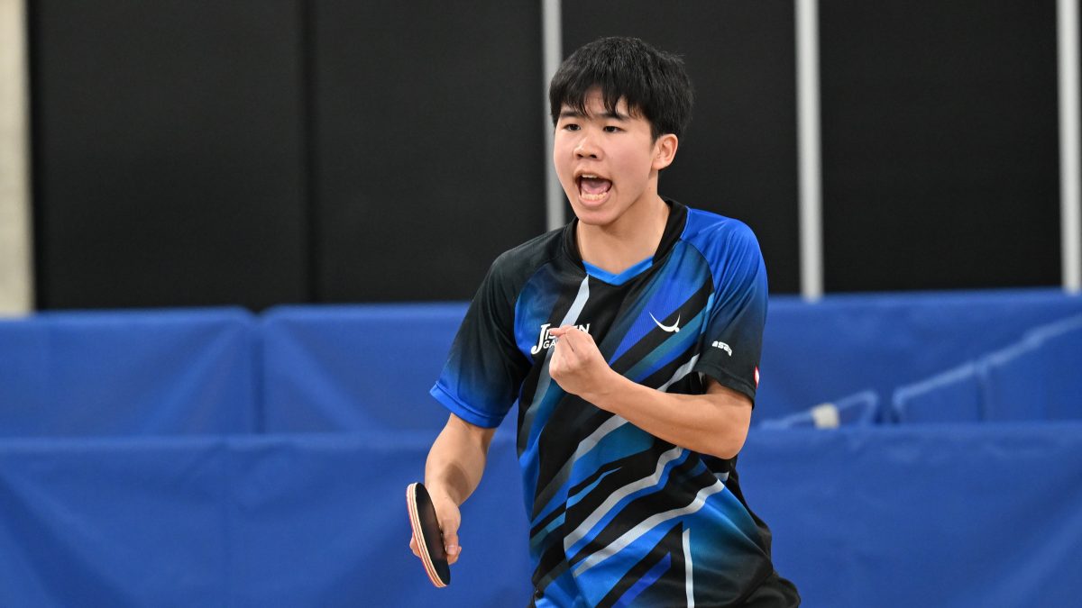 実践学園高・木方蒼介、野田学園中・大野斗真らが2回戦進出＜全日本卓球2025・ジュニア男子シングルス1回戦②＞