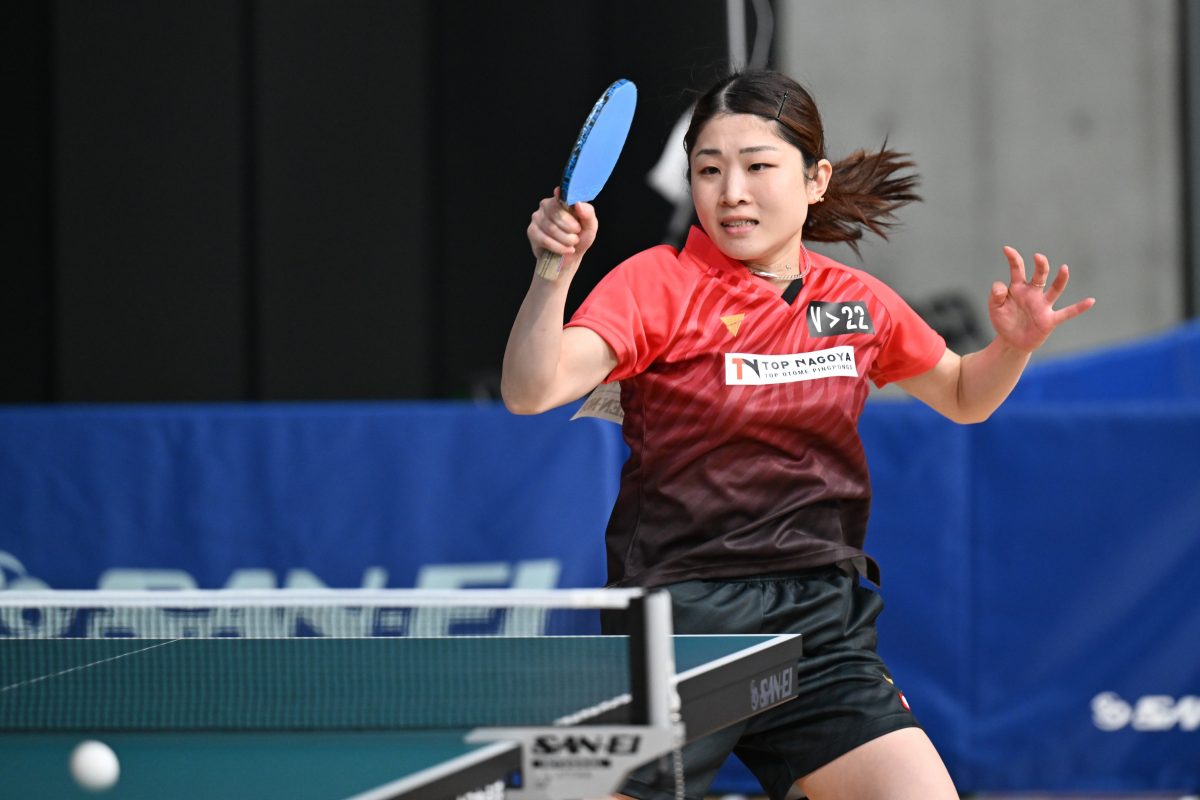 写真：安藤みなみ（トップおとめピンポンズ名古屋）/撮影：ラリーズ編集部