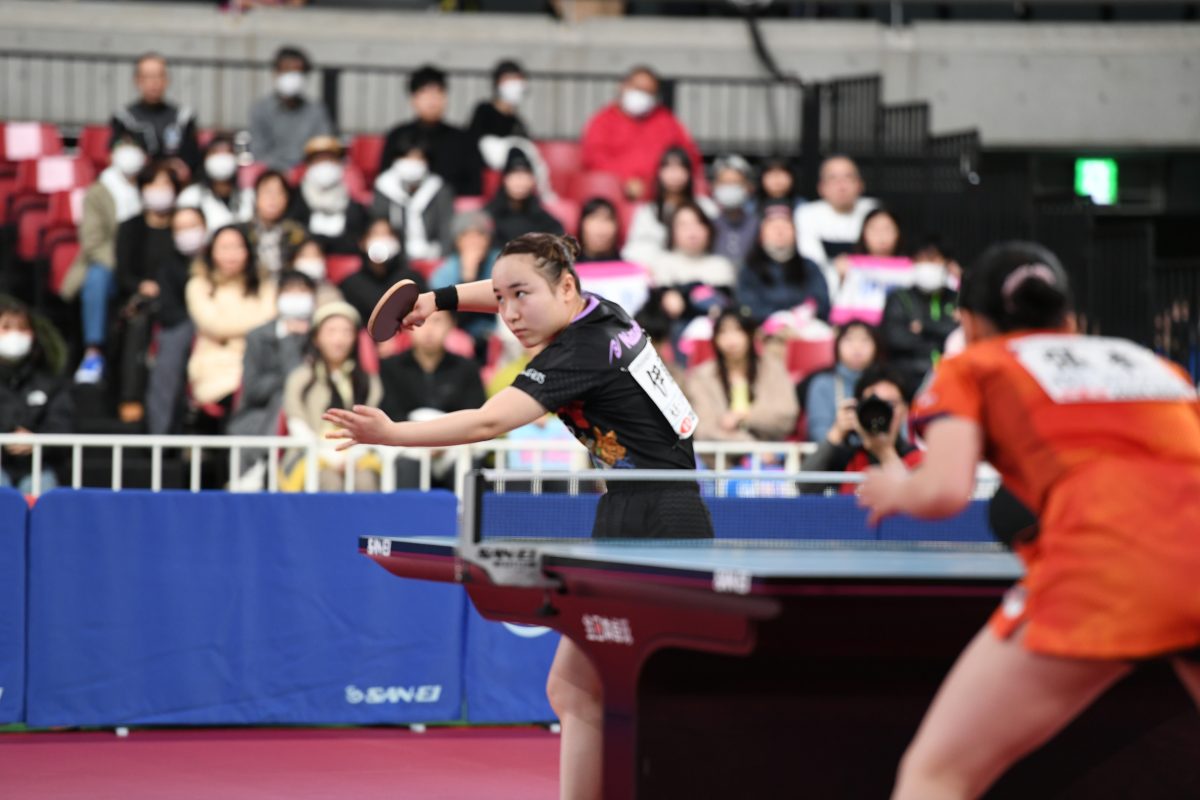 写真：伊藤美誠（スターツ）/撮影：ラリーズ編集部