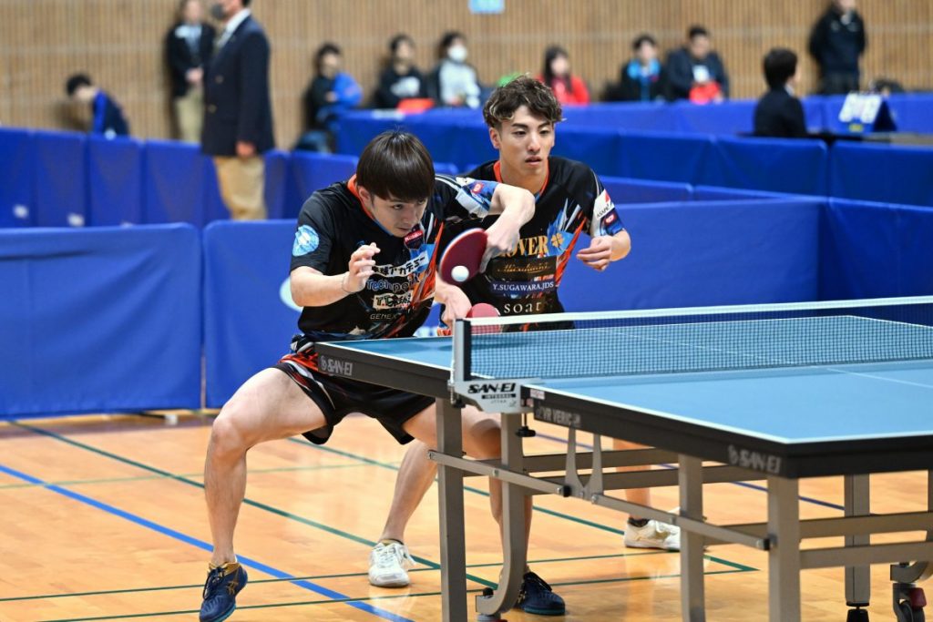 松山祐季（クローバー歯科カスピッズ）/木造勇人（関西卓球アカデミー）