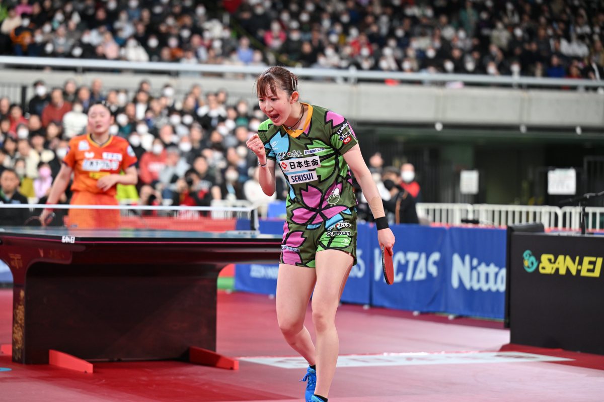 写真：早田ひな（日本生命）/撮影：ラリーズ編集部