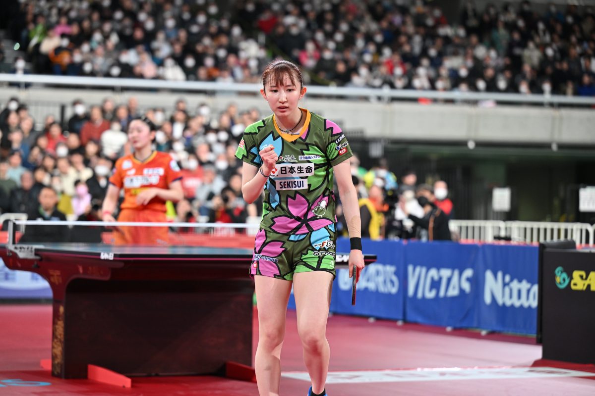 写真：早田ひな（日本生命）/撮影：ラリーズ編集部