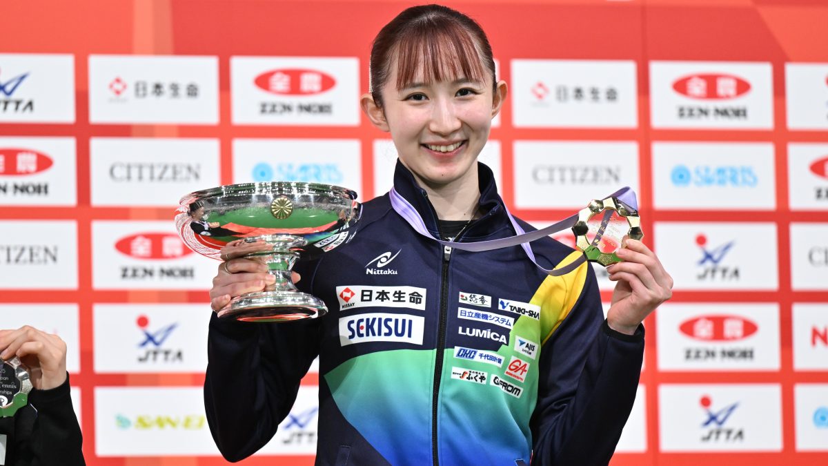 写真：早田ひな（日本生命）/撮影：ラリーズ編集部