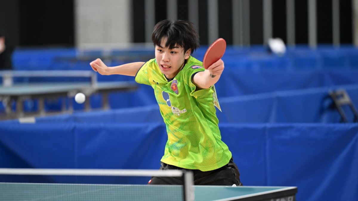 中3・岩井田駿斗、“2009年生まれ世代対決”に敗れ3位「まだまだ実力が足りなかった」＜全日本卓球2025・ジュニア男子単準決勝＞