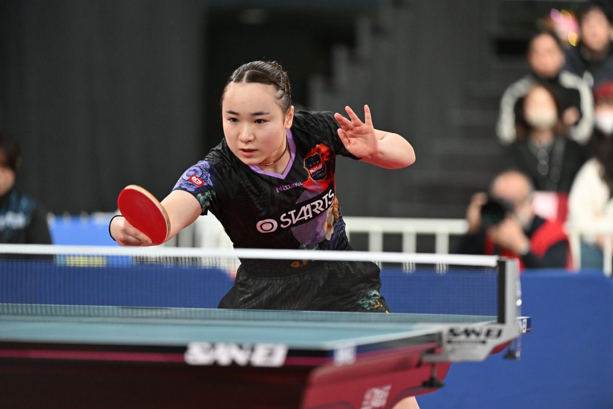 写真：伊藤美誠（スターツ））/撮影：ラリーズ編集部