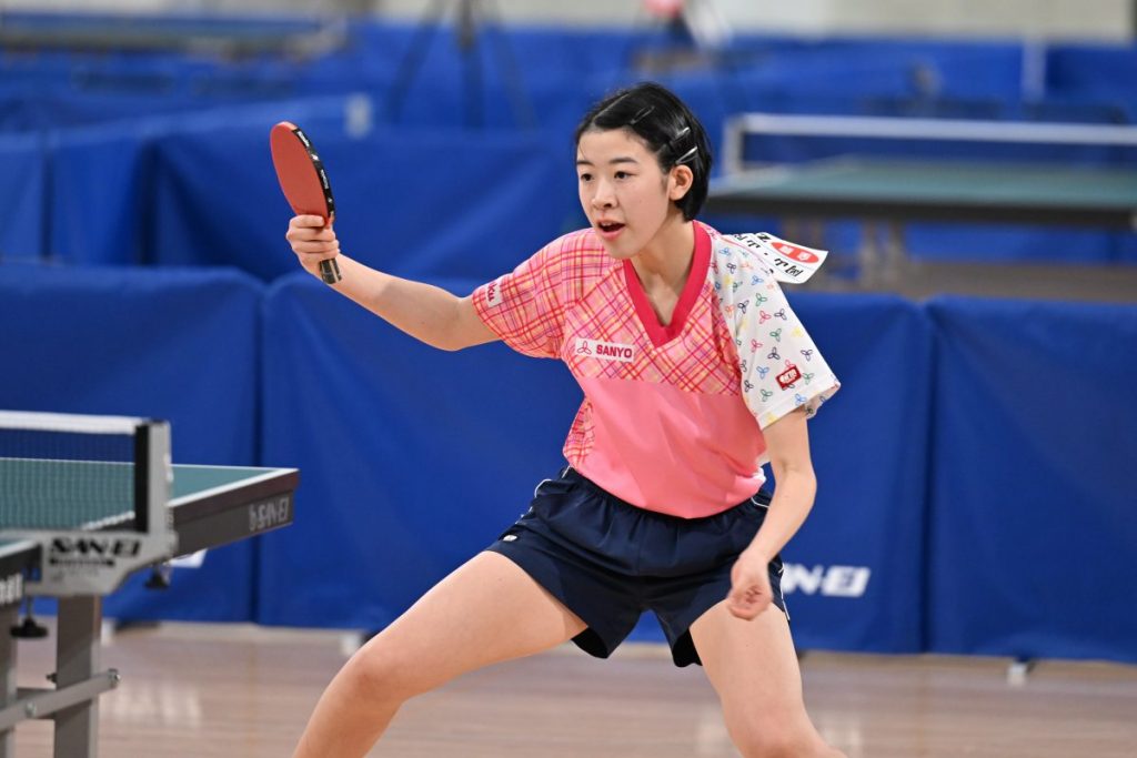 写真：面手凛（山陽学園高）/撮影：ラリーズ編集部