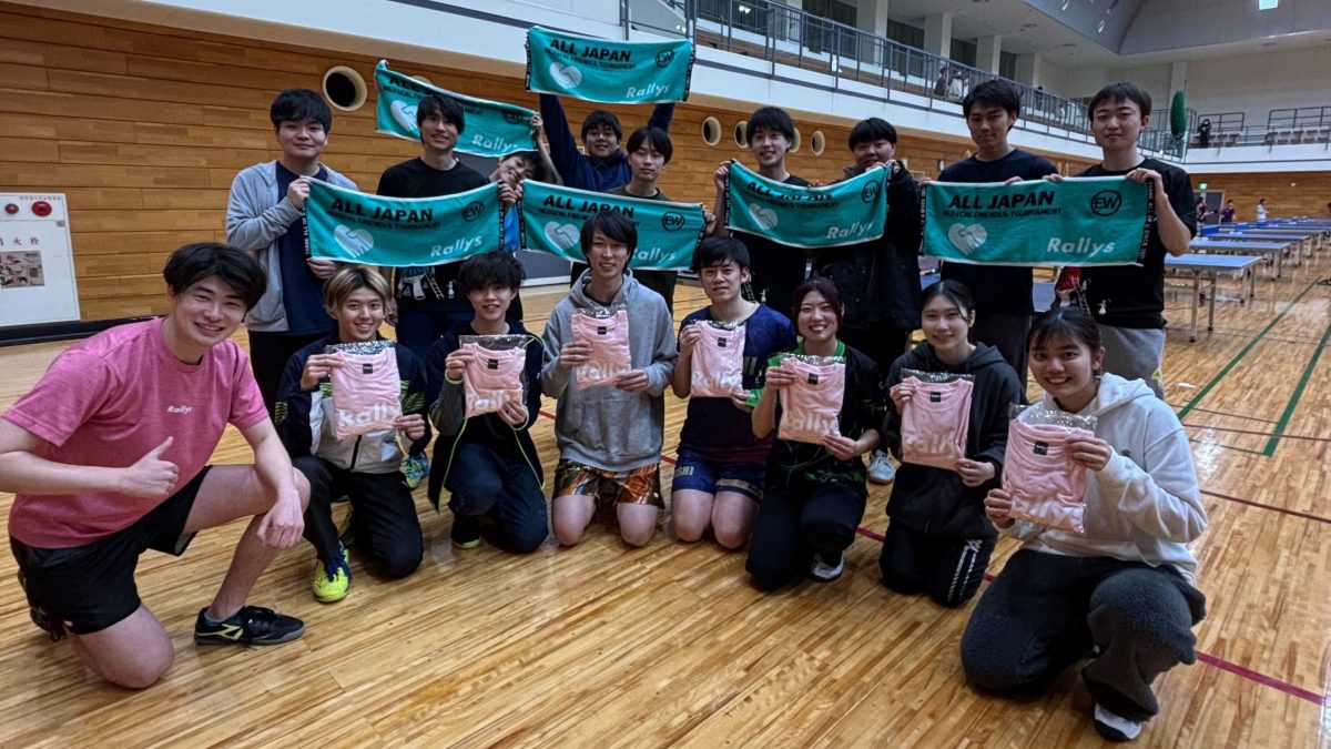 男子はツー・ワイテック・松村直哉、女子ではFCI明徳・豊嶋華実が優勝＜第2回ShibaTaku×Rallysコラボ卓球大会＞