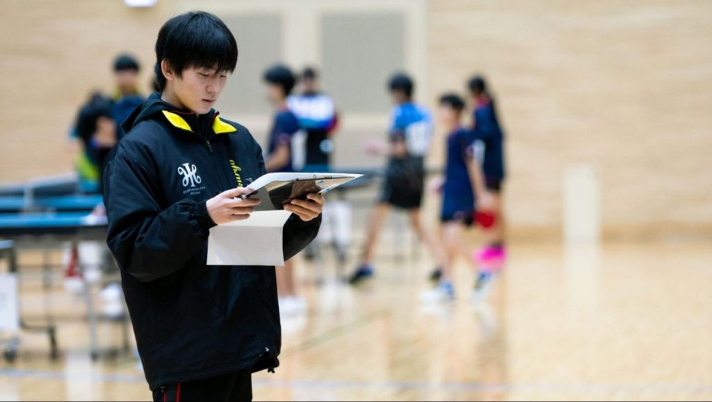 写真：北陵杯の運営に参加する出雲北陵生/撮影：ラリーズ編集部