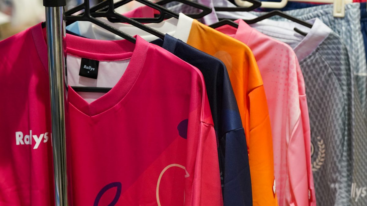 写真：Rallysグッズも紹介しました/撮影：ラリーズ編集部