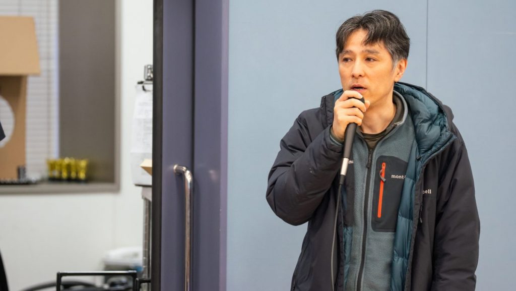 写真：こぞのえスポーツの小園江慶一郎社長/撮影：ラリーズ編集部