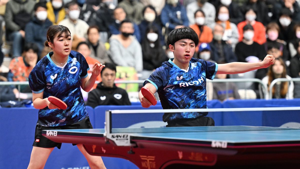 都予選敗退から2種目ランク入りの小野寺翔平「段階追って全日本シングルス優勝を目指したい」＜全日本卓球2025＞