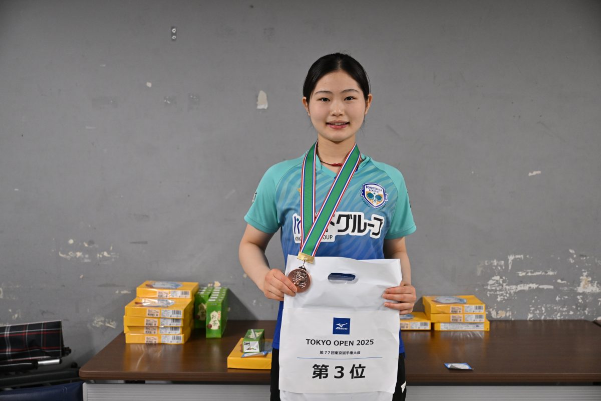 写真：牧野美玲（星槎横浜高）/撮影：ラリーズ編集部