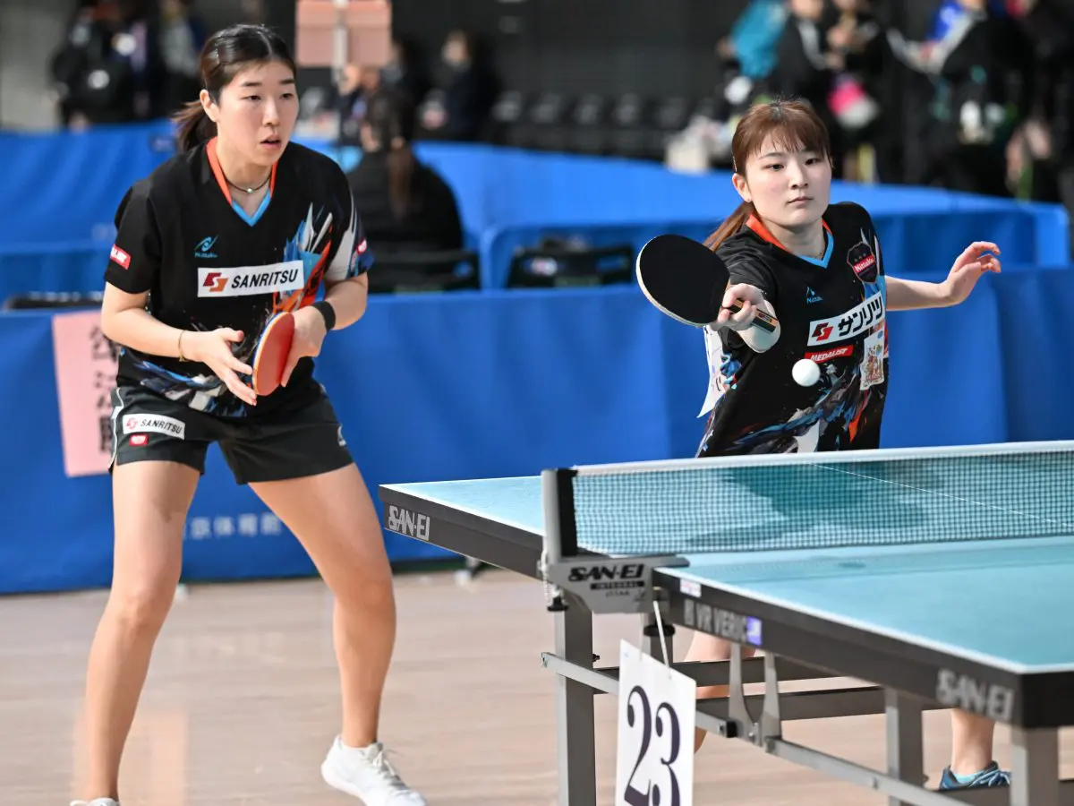 十六FG・松本静香/鶴岡菜月ペア、実業団対決制し優勝＜東京選手権2025