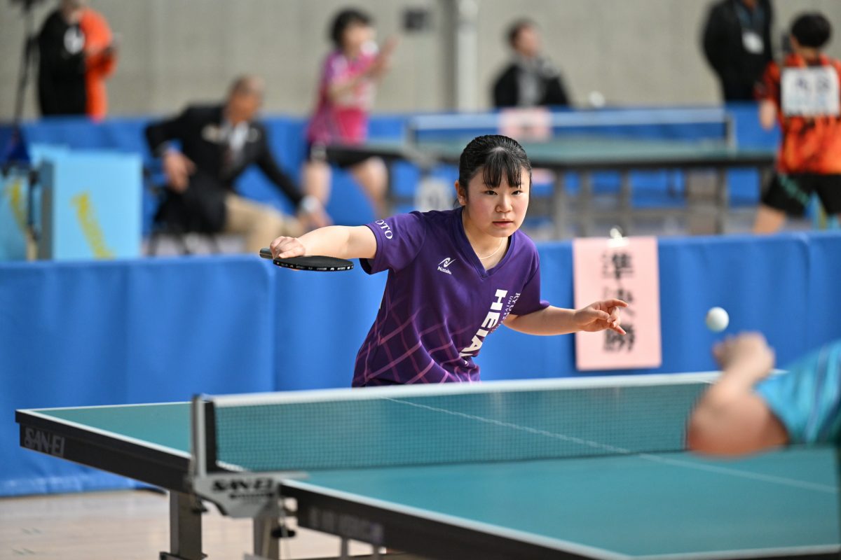 写真：廣瀬文香（龍谷大平安高）/撮影：ラリーズ編集部