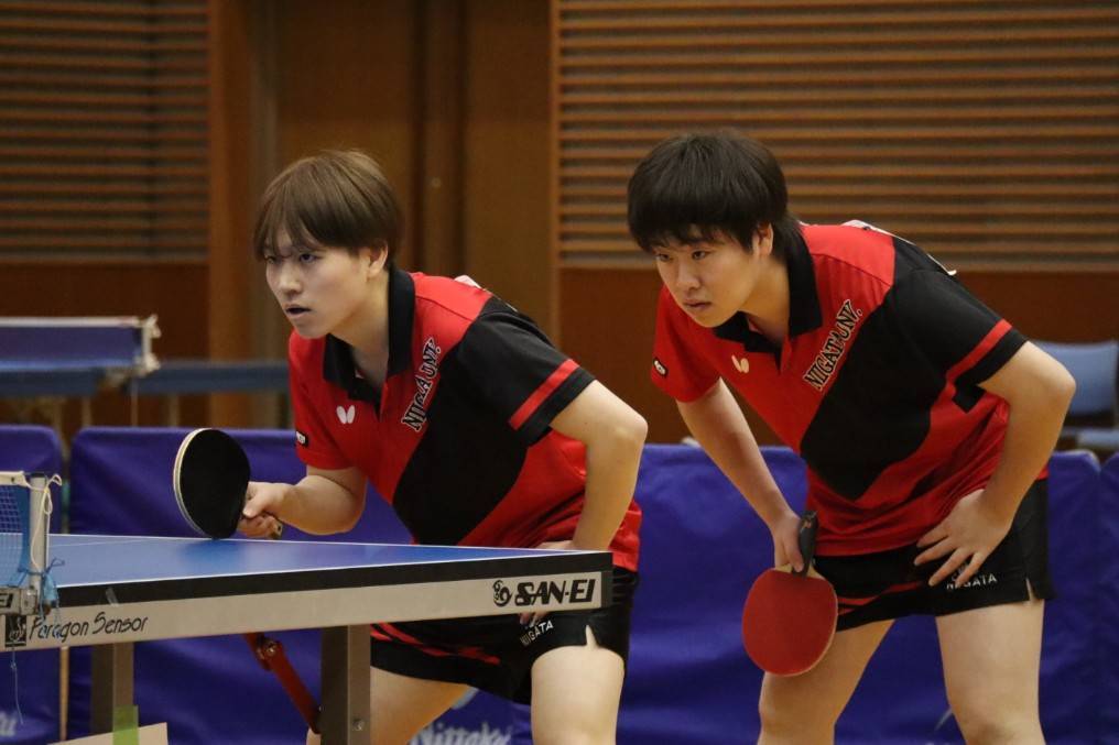 写真:大久保樹/田口雅也(新潟大)/提供:北信越学生卓球連盟